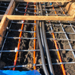 Construction d'une Fondation en Béton Armé pour un Bâtiment Durable Auray